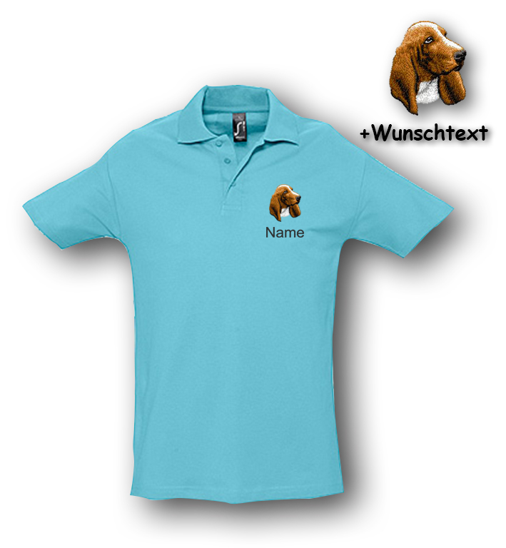 Poloshirt Basset – Bild 3