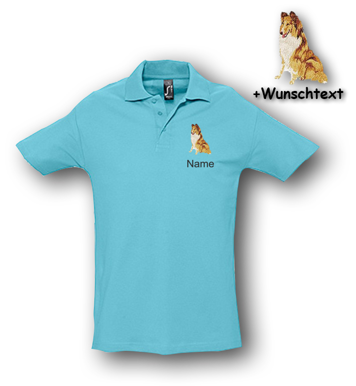 Poloshirt Collie – Bild 3