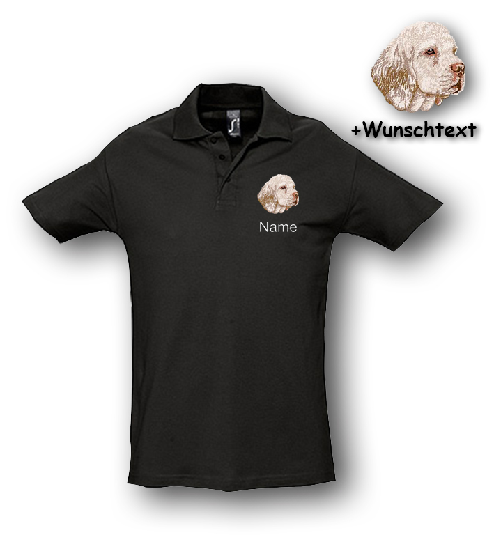 Poloshirt Clumber Spaniel – Bild 18