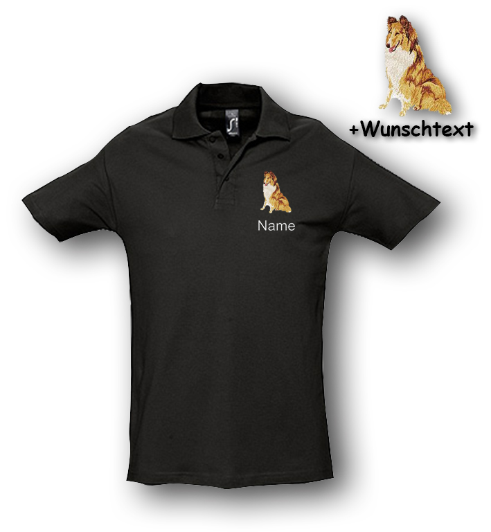 Poloshirt Collie – Bild 18