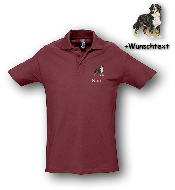 Poloshirt Berner Sennenhund – Bild 17