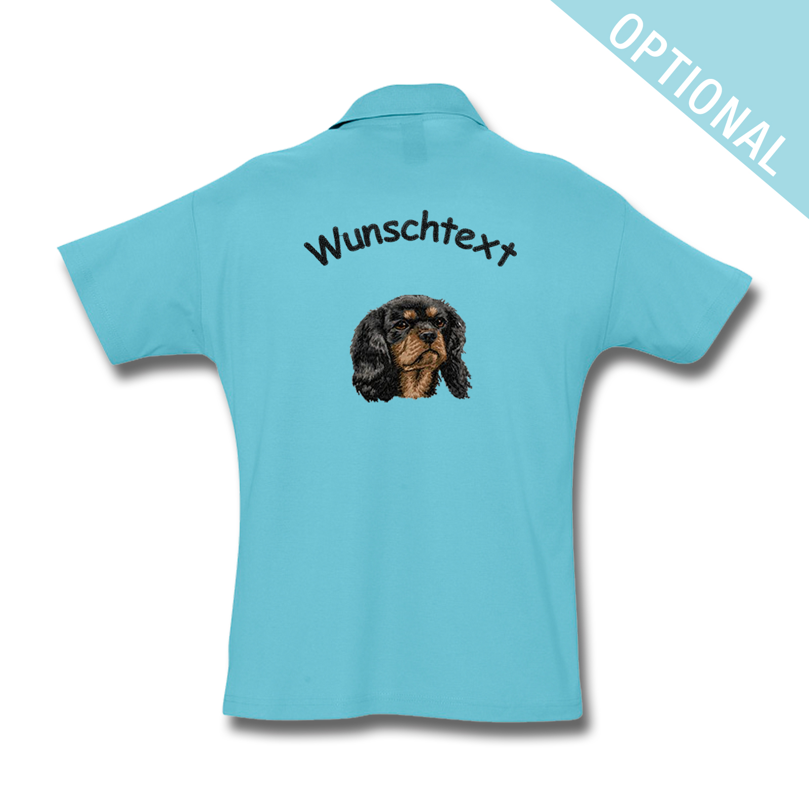 Poloshirt Cavalier King Charles Spaniel – Bild 19