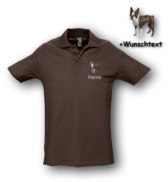 Poloshirt Boston Terrier – Bild 16