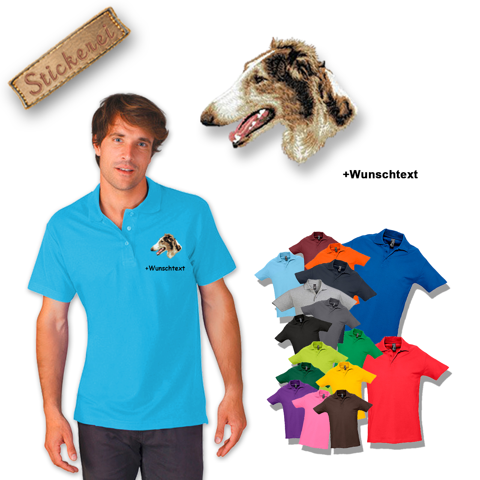 Poloshirt Barsoi