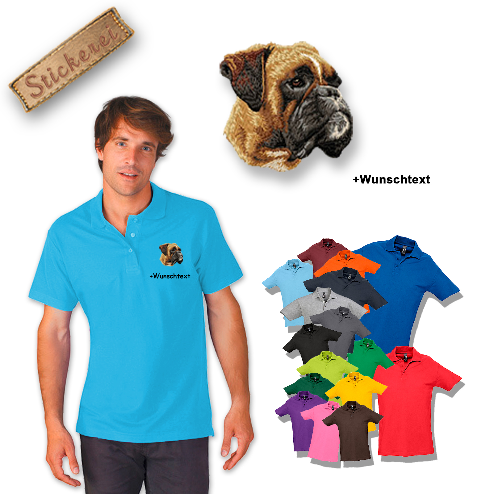 Poloshirt Boxer