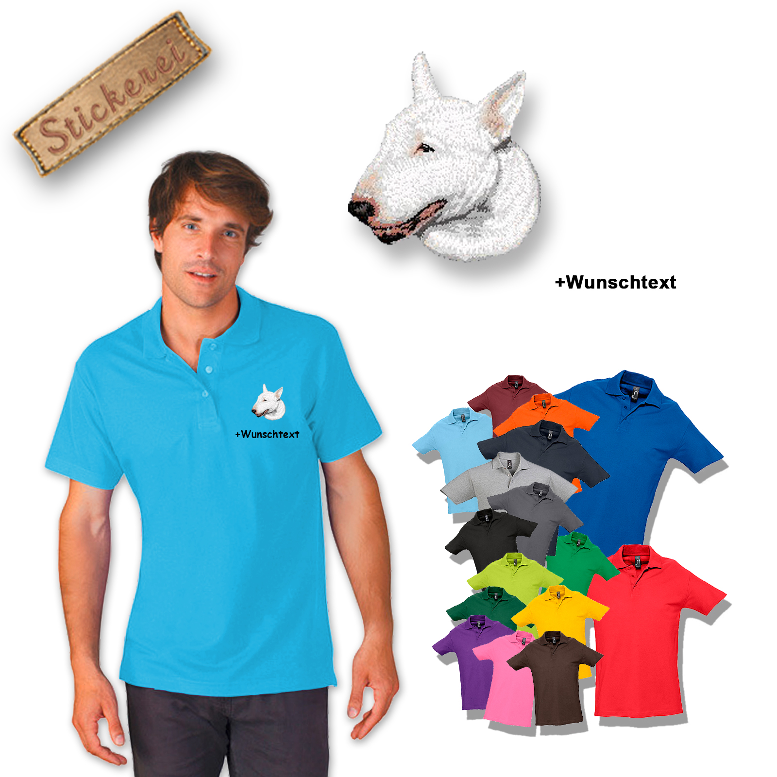 Poloshirt Bull Terrier