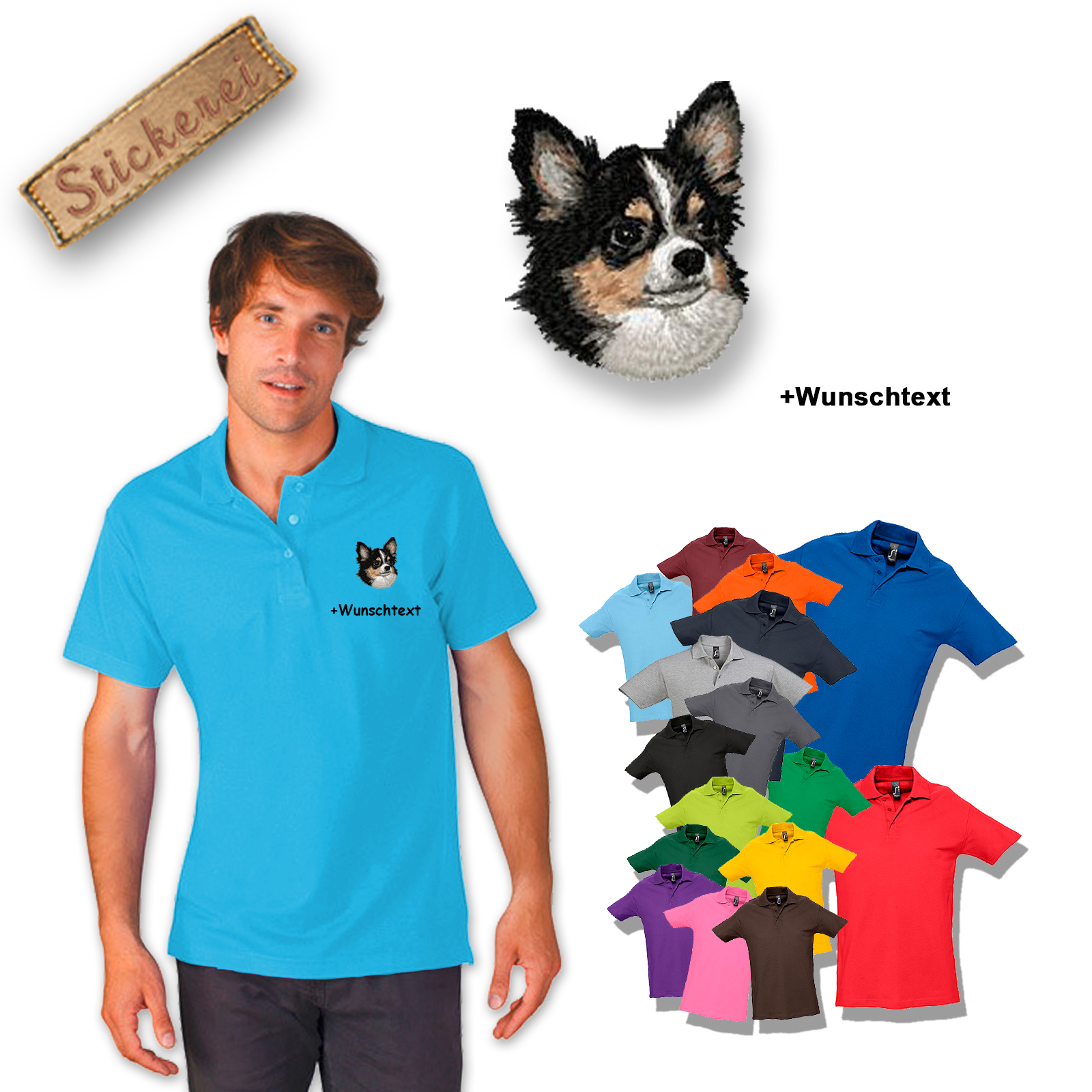 Poloshirt Chihuahua