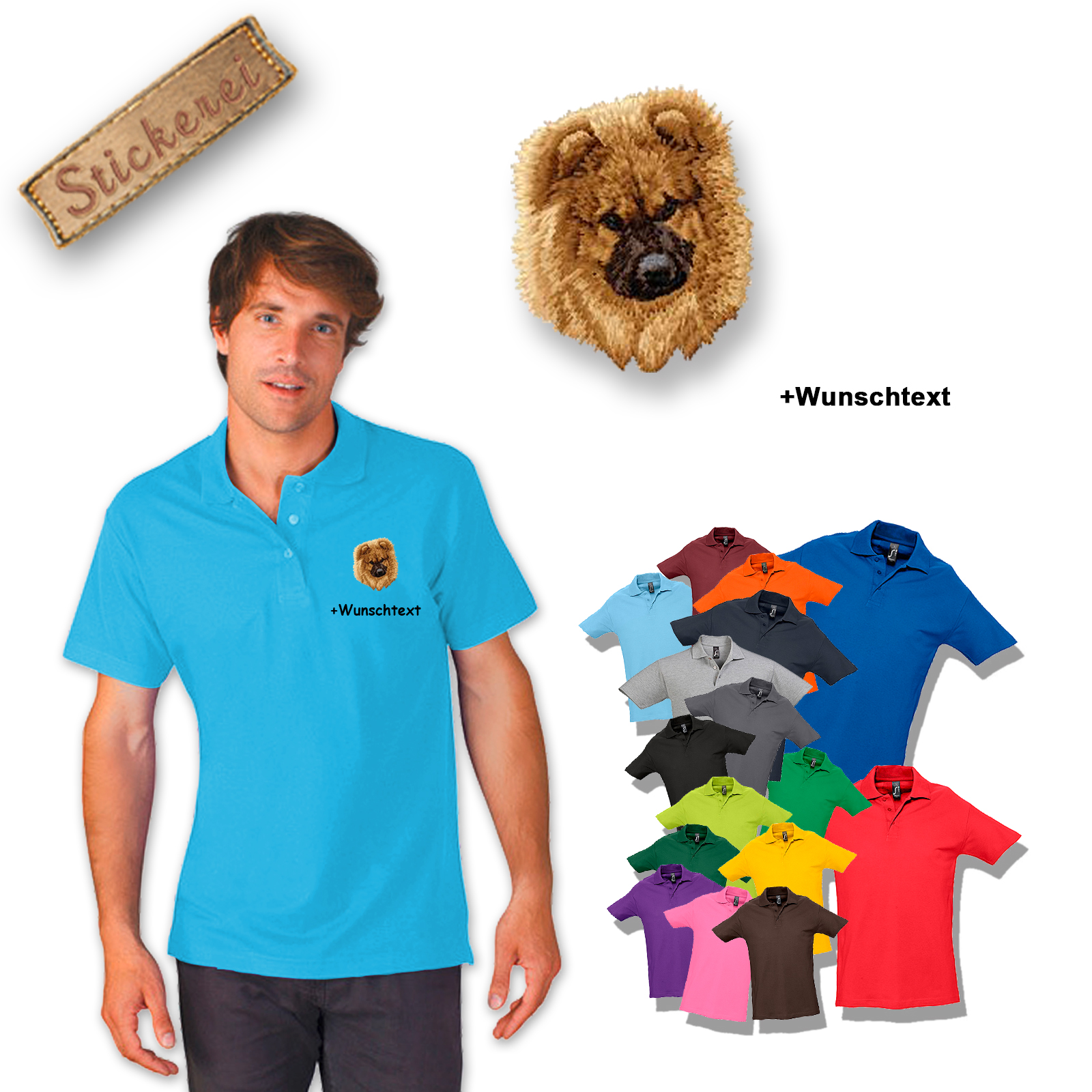 Poloshirt Chow Chow