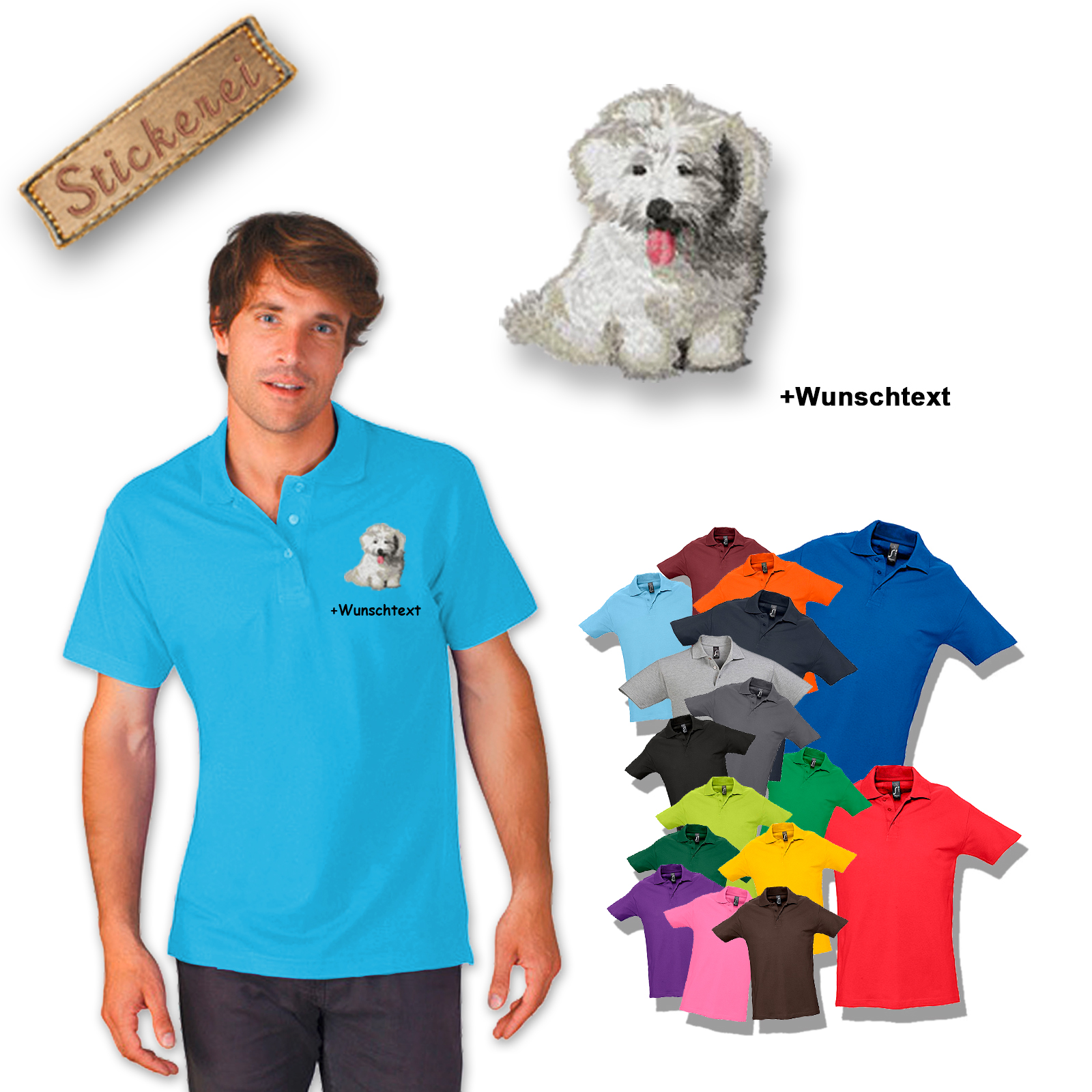 Poloshirt Coton de Tuléar