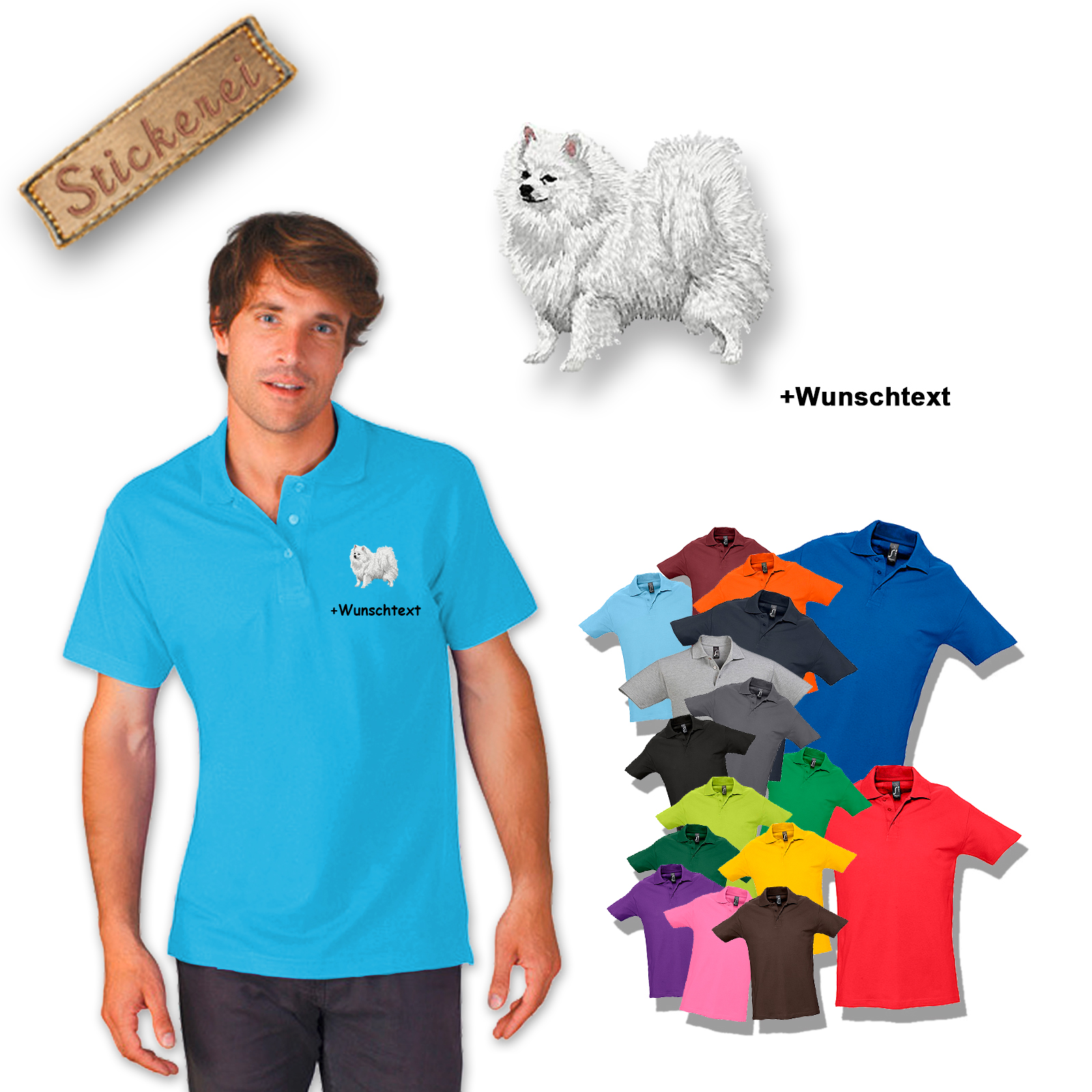 Poloshirt Spitz