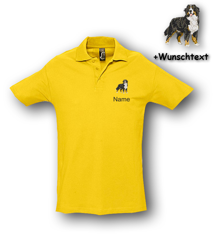 Poloshirt Berner Sennenhund – Bild 15