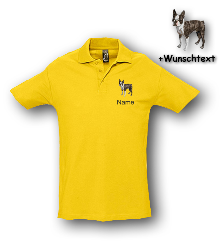 Poloshirt Boston Terrier – Bild 15