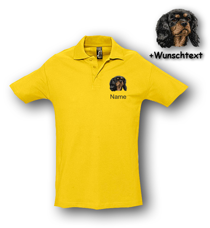 Poloshirt Cavalier King Charles Spaniel – Bild 15