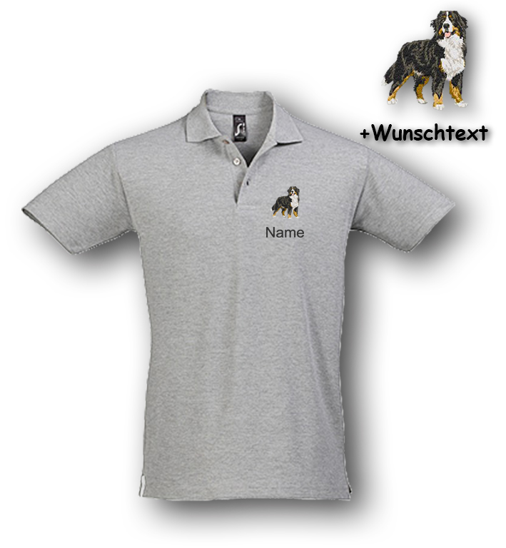 Poloshirt Berner Sennenhund – Bild 13
