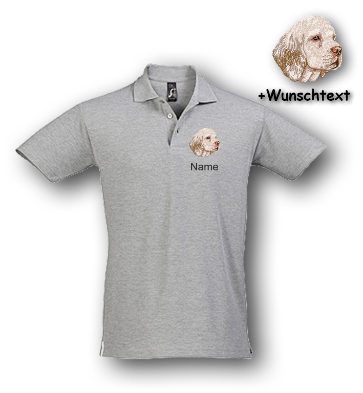 Poloshirt Clumber Spaniel – Bild 13