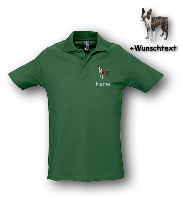 Poloshirt Boston Terrier – Bild 14