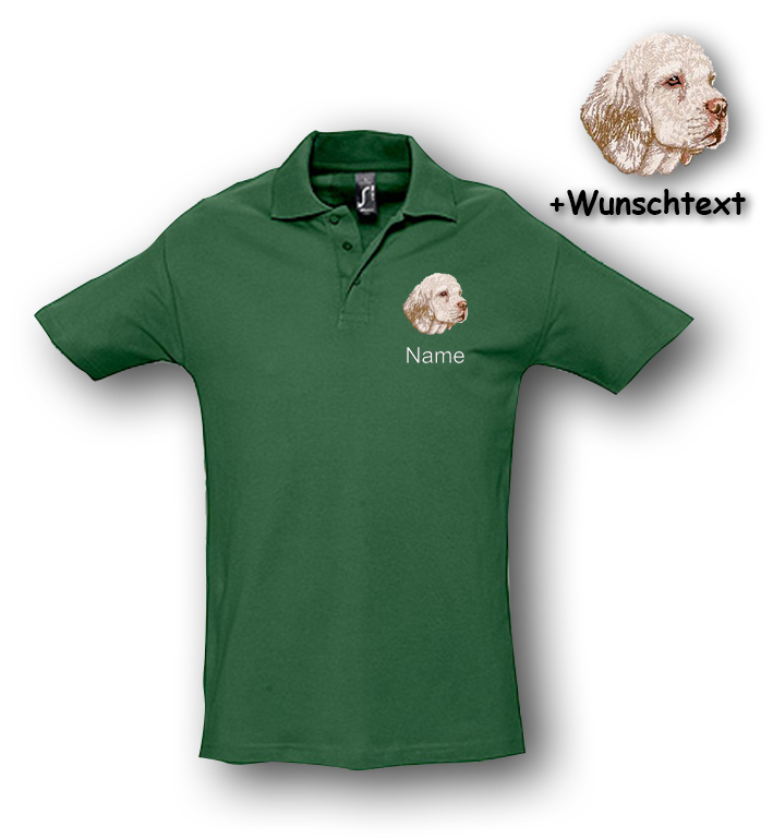 Poloshirt Clumber Spaniel – Bild 14
