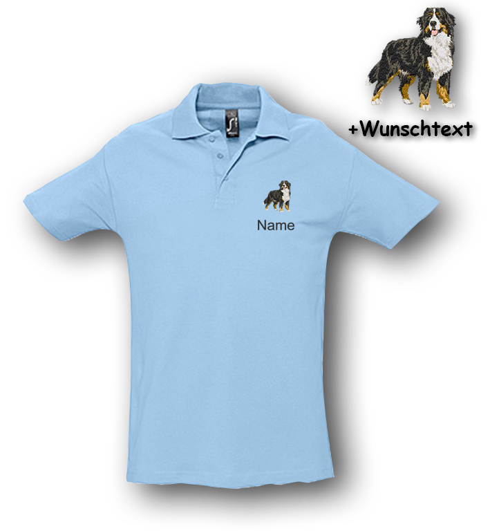 Poloshirt Berner Sennenhund – Bild 12