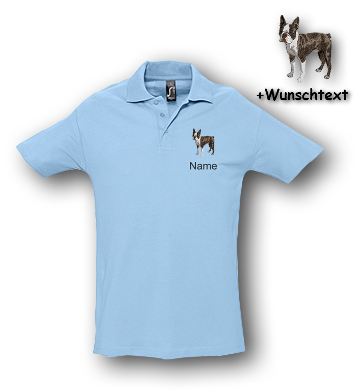 Poloshirt Boston Terrier – Bild 12