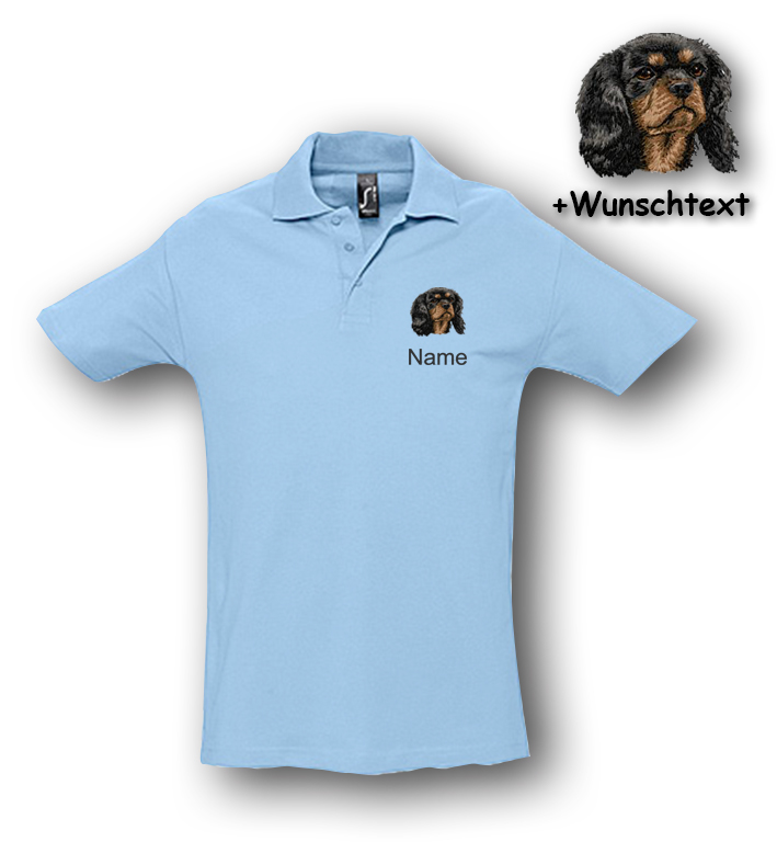 Poloshirt Cavalier King Charles Spaniel – Bild 12