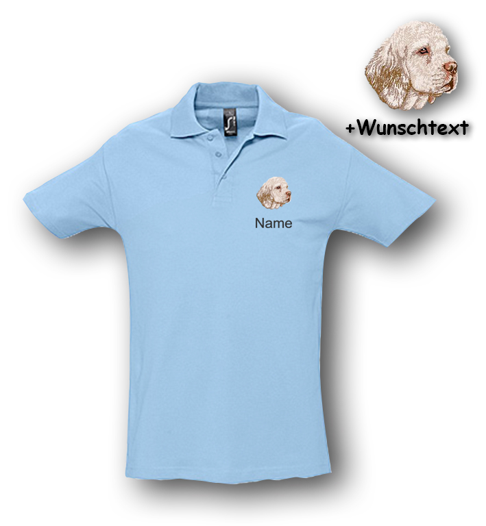Poloshirt Clumber Spaniel – Bild 12