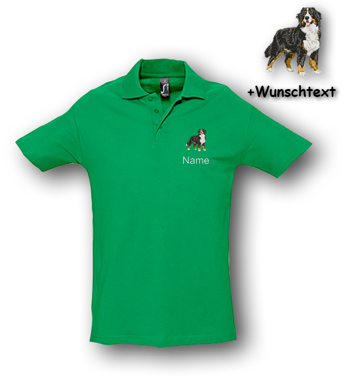 Poloshirt Berner Sennenhund – Bild 11
