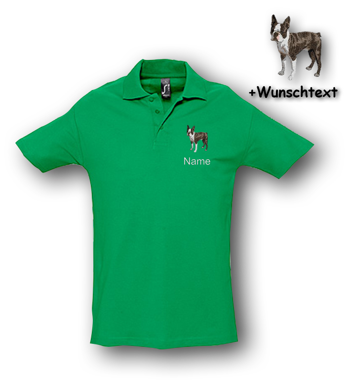 Poloshirt Boston Terrier – Bild 11