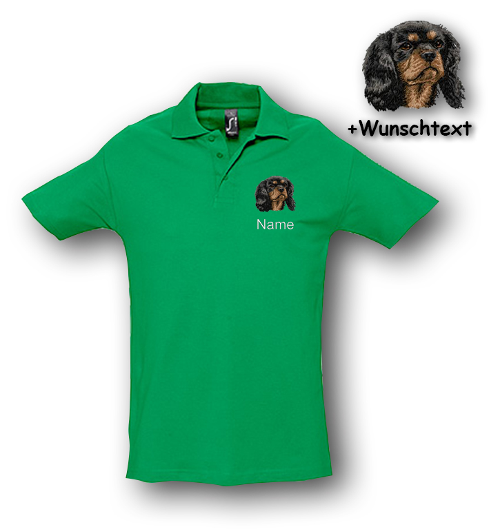 Poloshirt Cavalier King Charles Spaniel – Bild 11