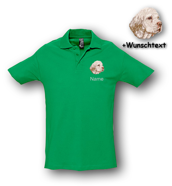 Poloshirt Clumber Spaniel – Bild 11