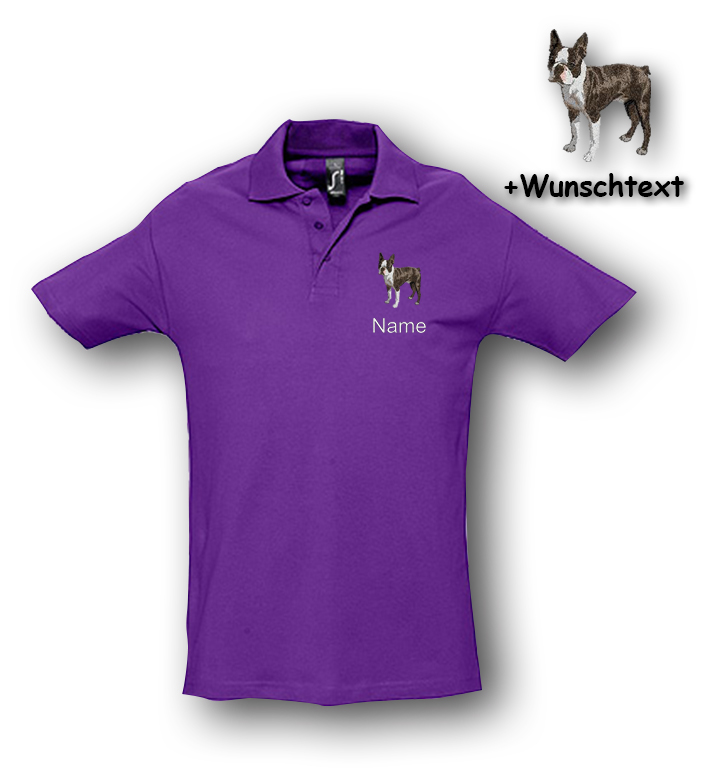Poloshirt Boston Terrier – Bild 10