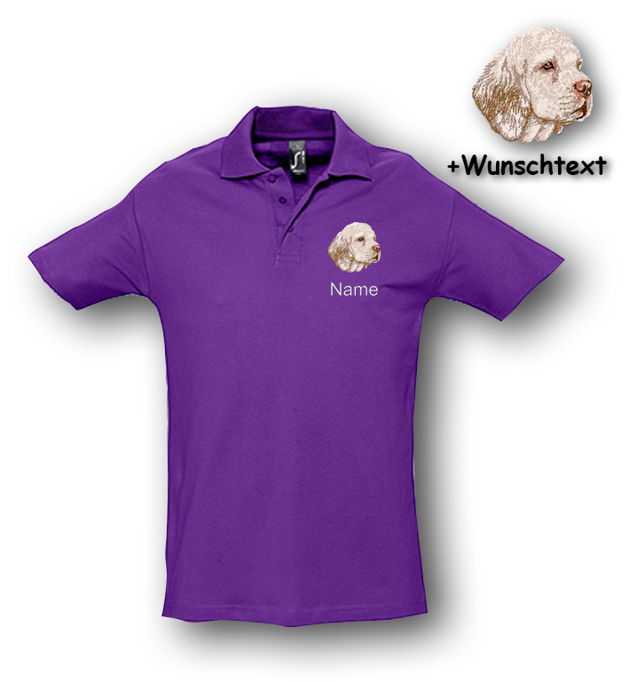 Poloshirt Clumber Spaniel – Bild 10