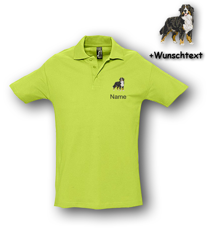 Poloshirt Berner Sennenhund – Bild 9