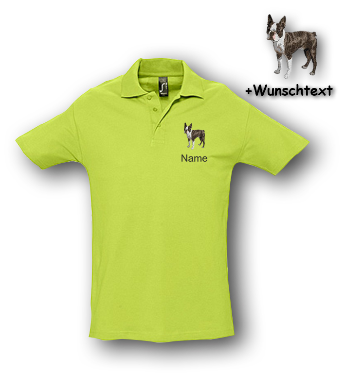 Poloshirt Boston Terrier – Bild 9