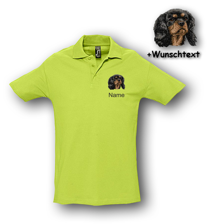 Poloshirt Cavalier King Charles Spaniel – Bild 9