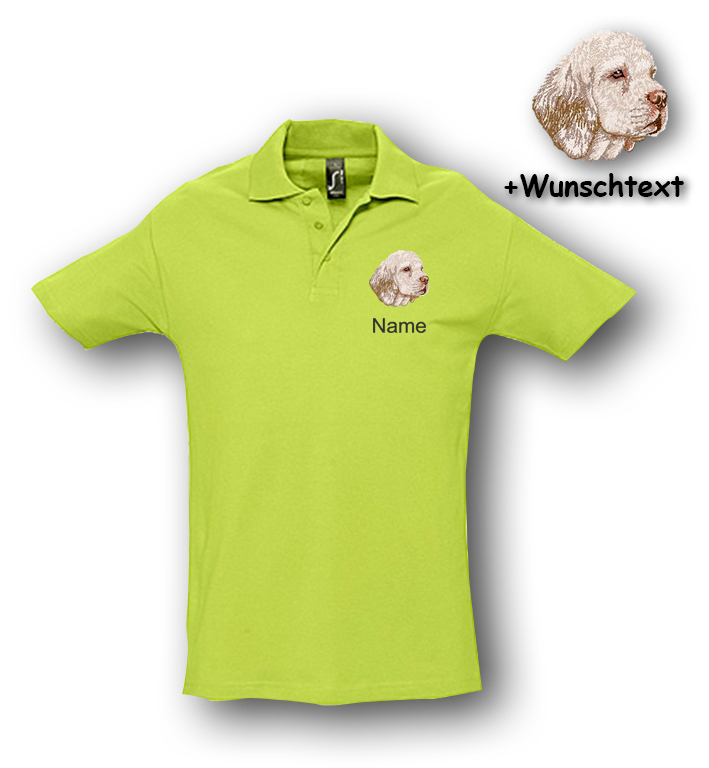 Poloshirt Clumber Spaniel – Bild 9