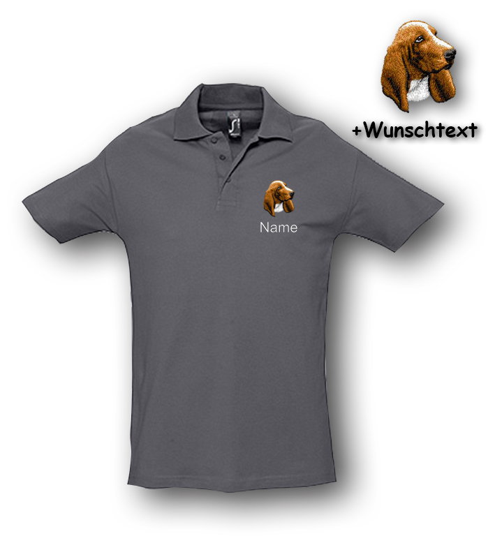 Poloshirt Basset – Bild 8