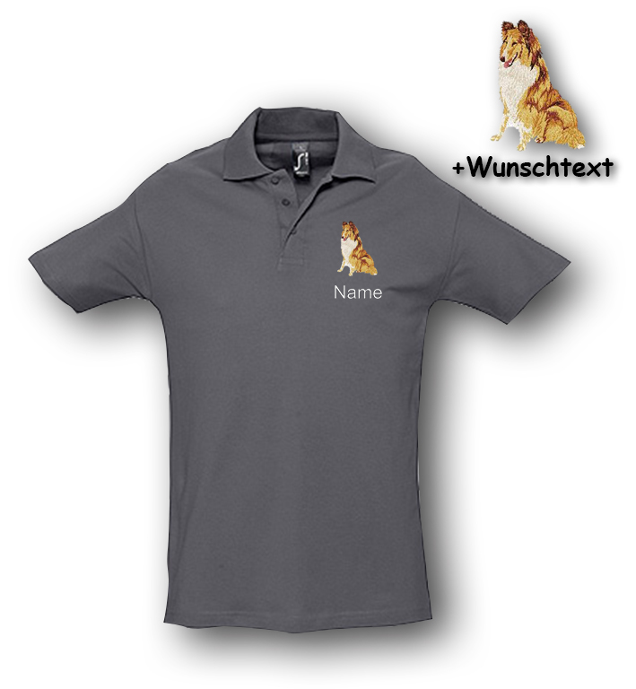 Poloshirt Collie – Bild 8