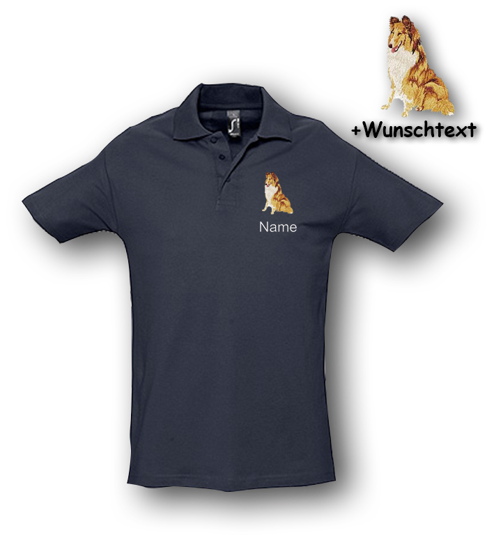 Poloshirt Collie – Bild 7
