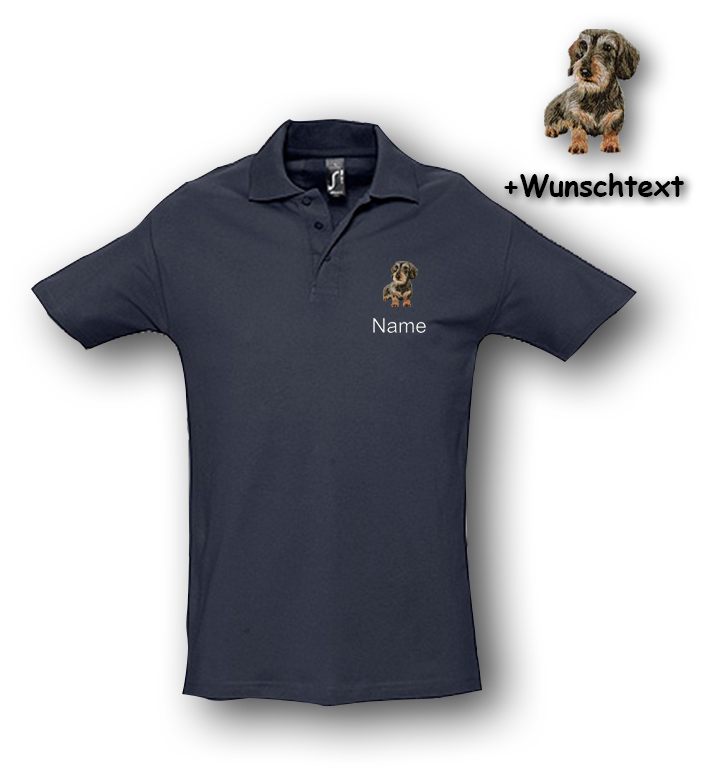 Poloshirt Dackel – Bild 7