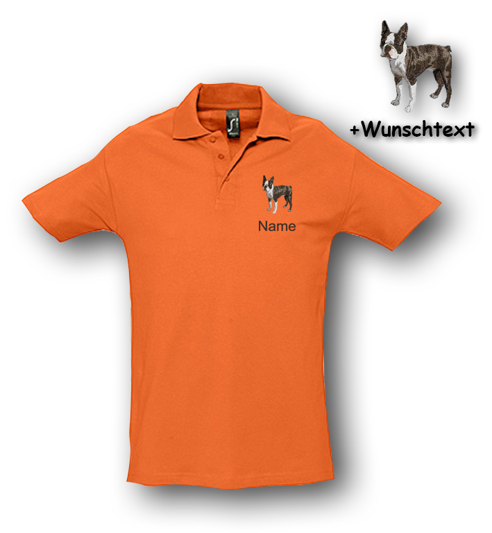 Poloshirt Boston Terrier – Bild 6