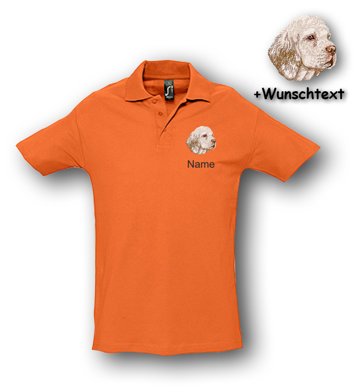 Poloshirt Clumber Spaniel – Bild 6