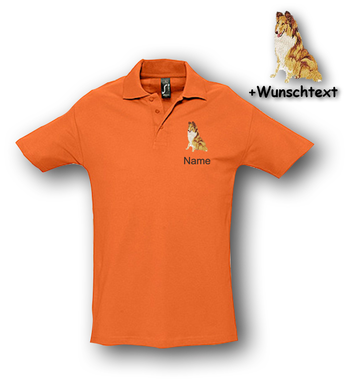 Poloshirt Collie – Bild 6