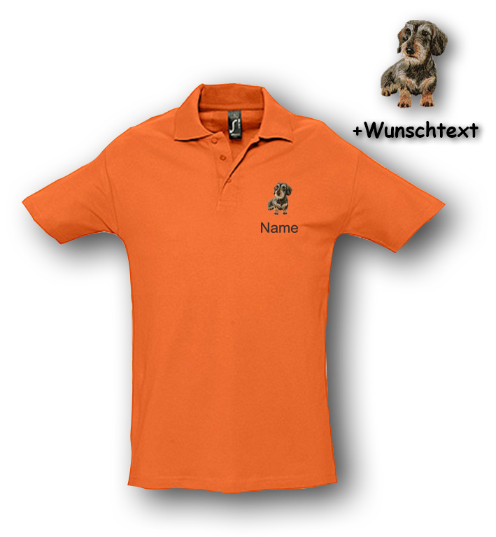 Poloshirt Dackel – Bild 6