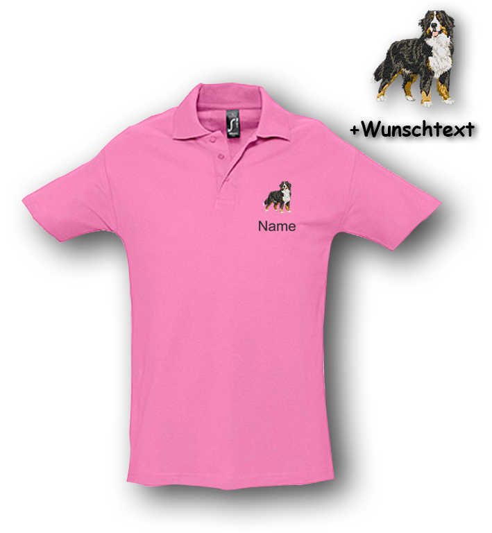 Poloshirt Berner Sennenhund – Bild 5