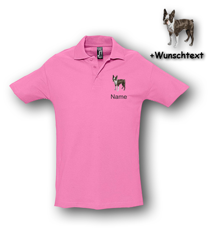 Poloshirt Boston Terrier – Bild 5