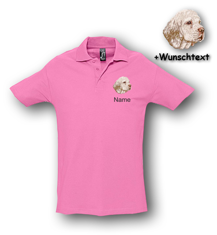 Poloshirt Clumber Spaniel – Bild 5