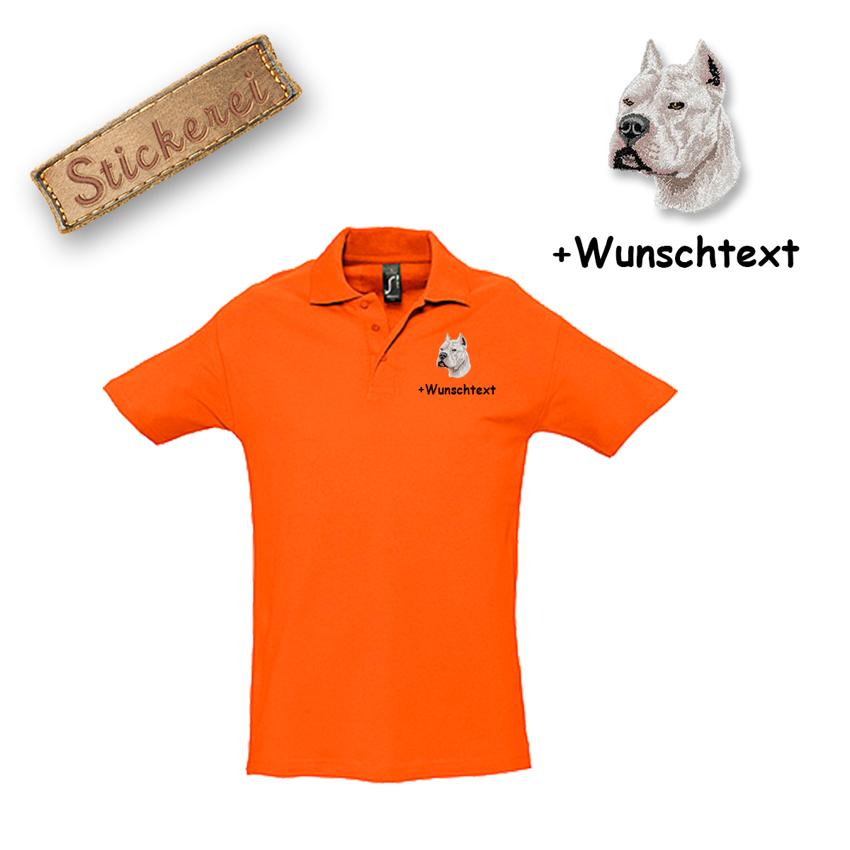 Poloshirt Pit Bull Terrier – Bild 14