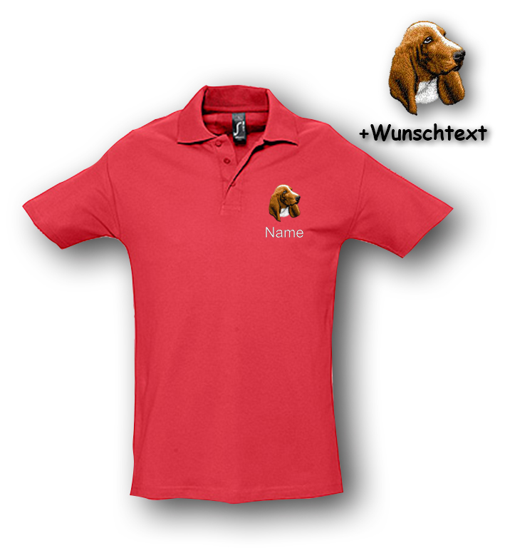 Poloshirt Basset – Bild 4