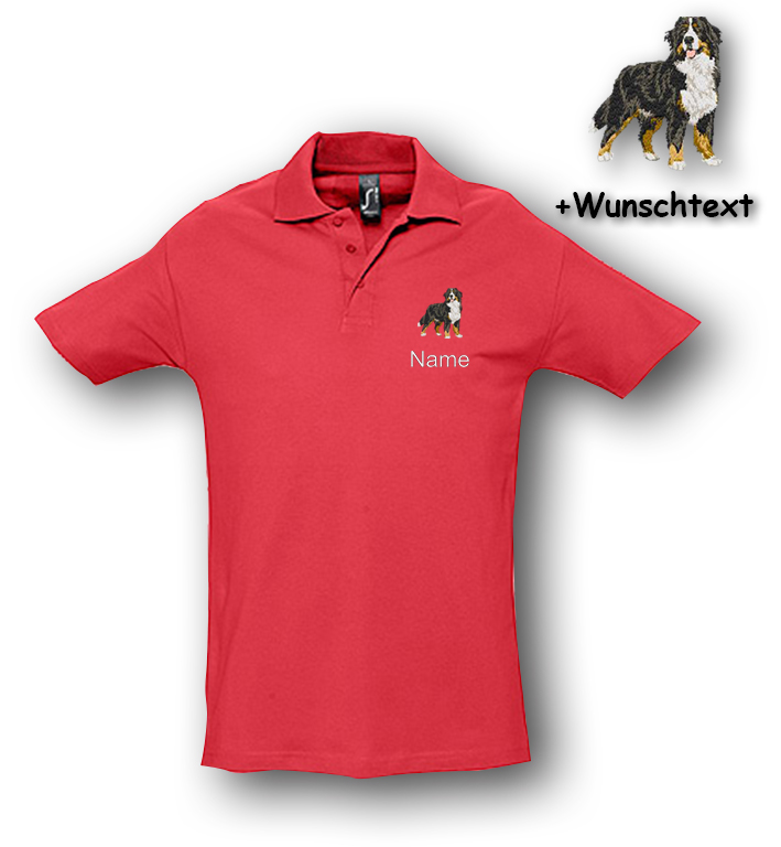 Poloshirt Berner Sennenhund – Bild 4