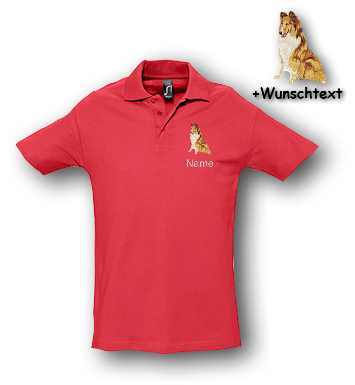 Poloshirt Collie – Bild 4
